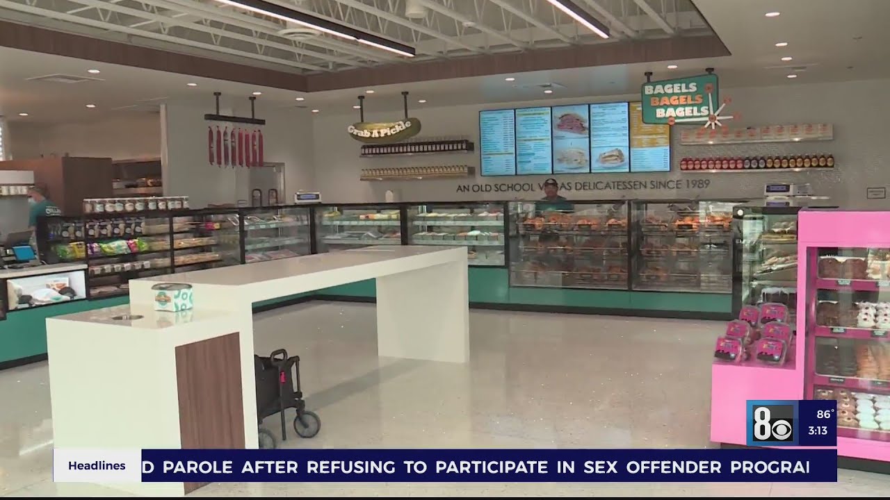 A sneak peak of Bagelmania's grand opening