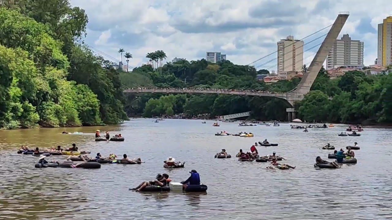 descida com #bóia no #rio #Piracicaba 25 de janeiro de 2026