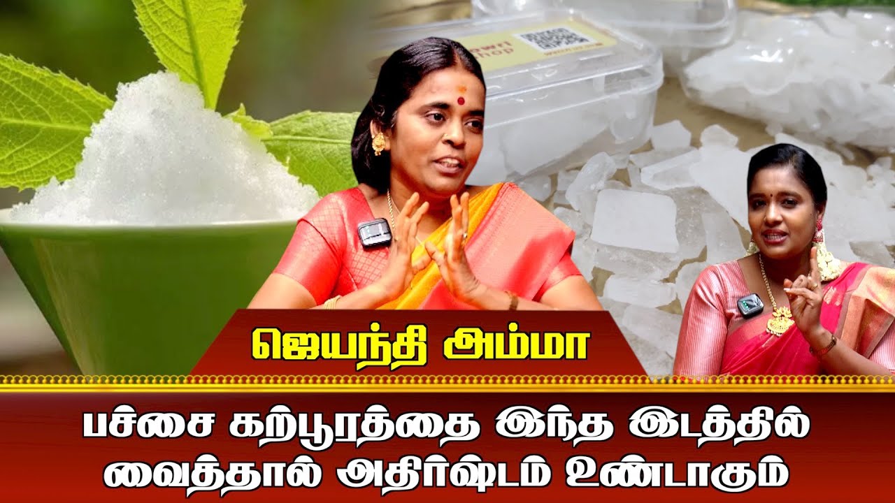 இந்த இடத்தில் பச்சை கற்பூரத்தை வைத்தால் அதிர்ஷ்டம் உண்டாகும்