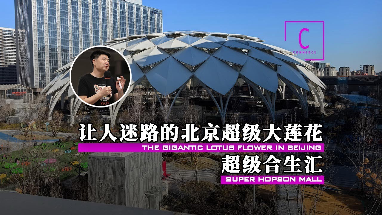 让人迷路的北京超级大莲花解读北京超级合生汇的商业设计，大莲花和它的花花世界，让人迷路抓狂的地下商街 #北京超级合生汇 #商业街设计 #建筑规划 #合生汇 #合生汇21街区
