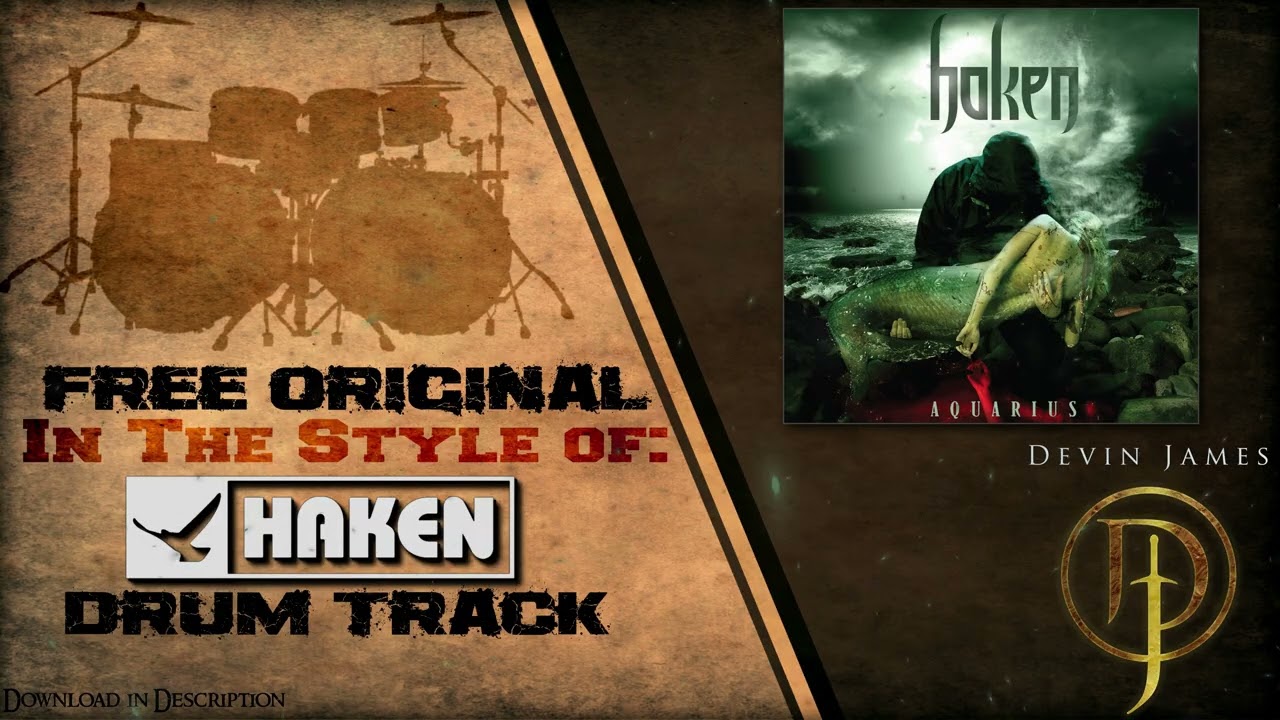 Haken Style Prog Metal Drum Track | 151 BPM | Free WAV Download