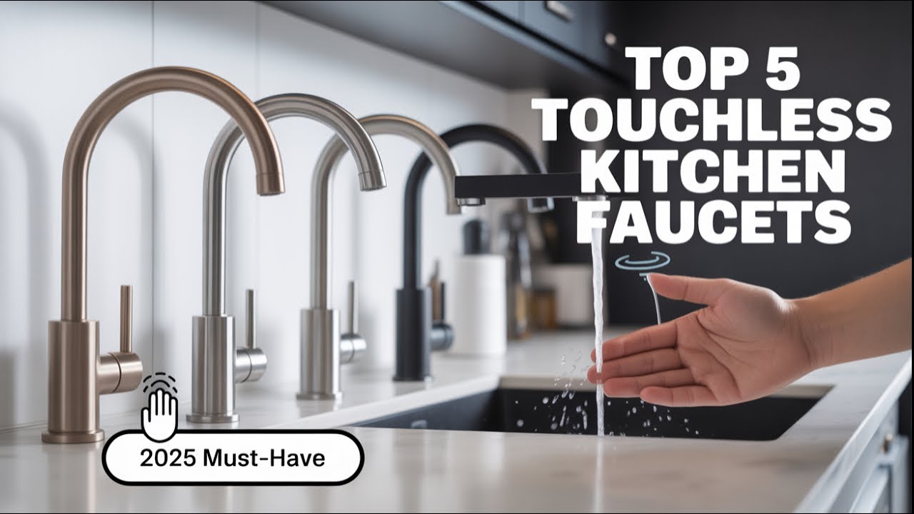 ✅Top 5 Best Touchless Kitchen Faucets