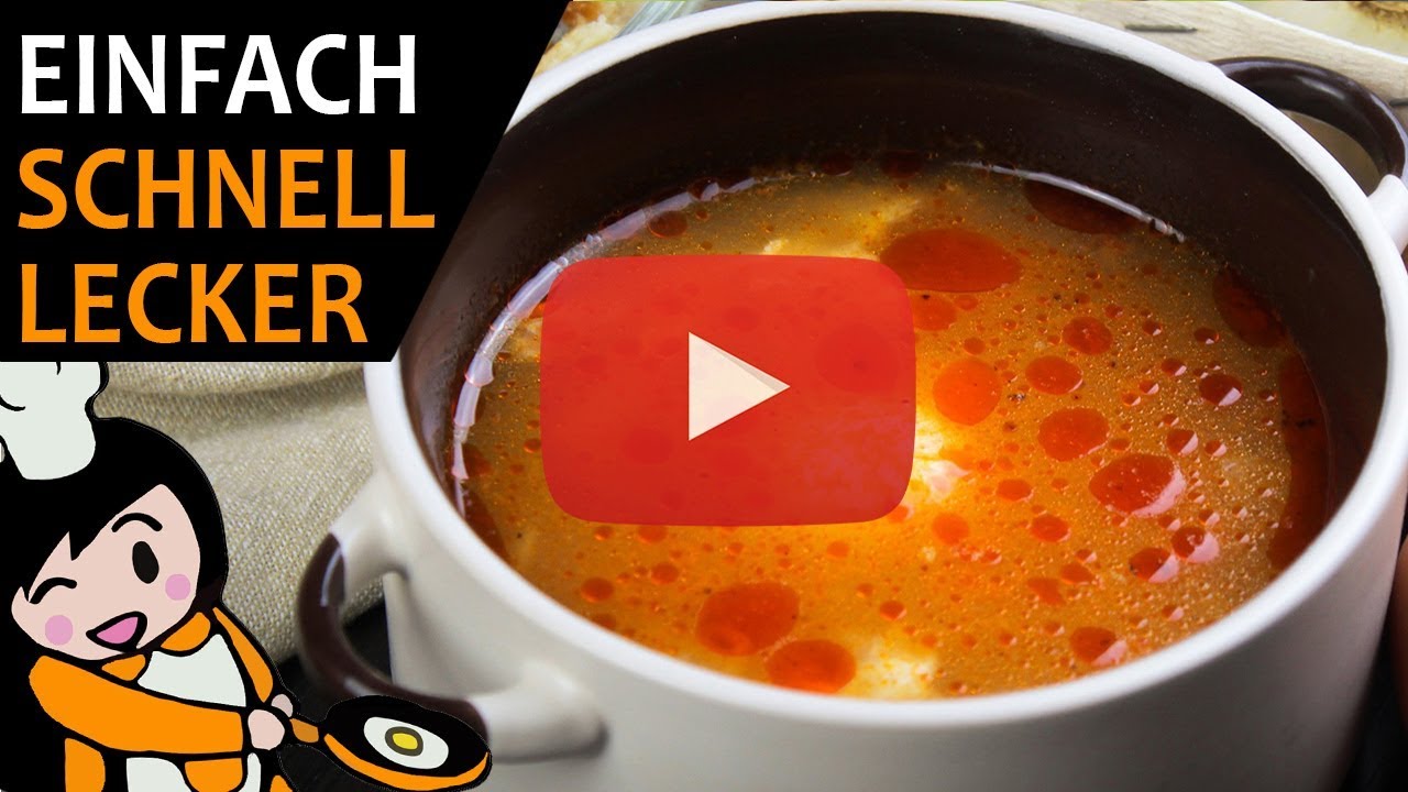 Einfache Eiersuppe - Rezept Videos