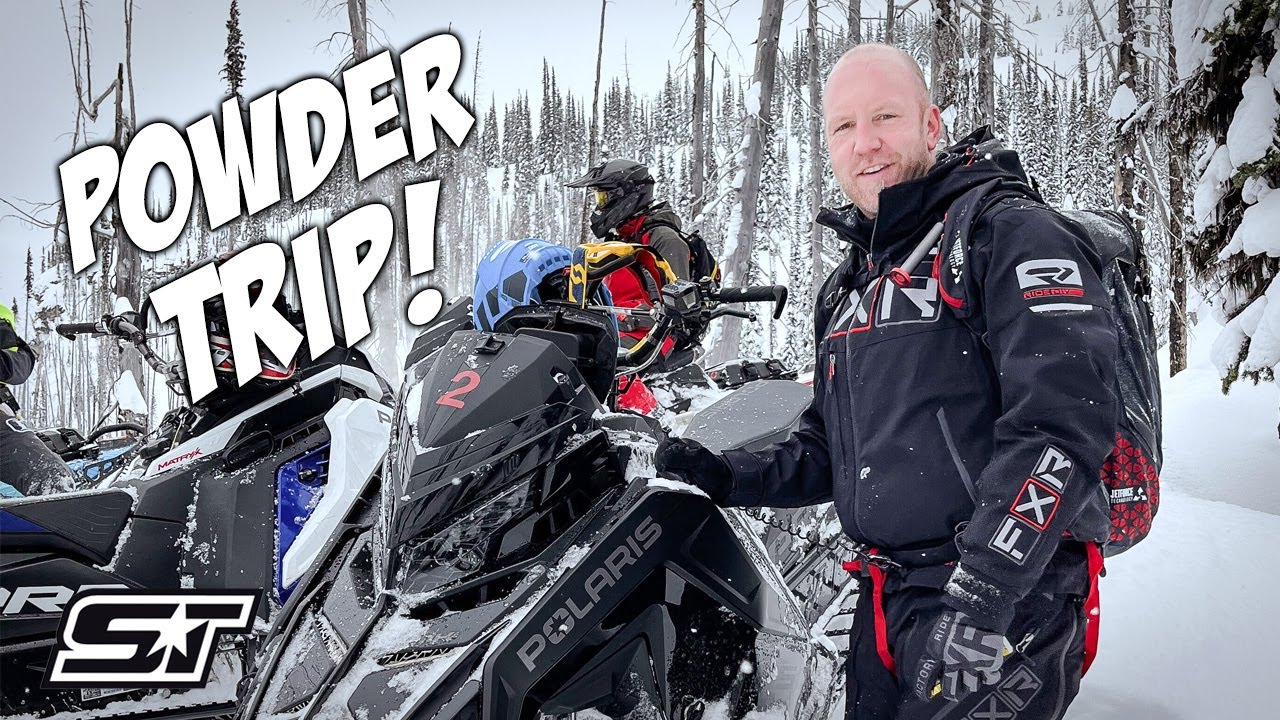 Epic Mountain Snowmobiling Adventures at Grizzly Lodge!