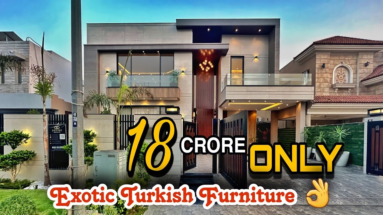 1 Kanal Furnished House With Swimming Pool | Theatre & Full Basement For Sale in DHA Phase 5 Lahore