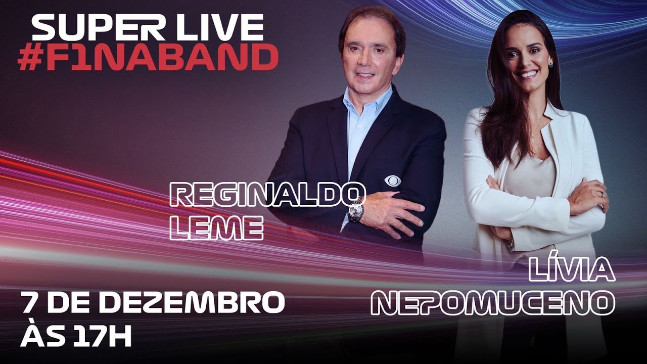 SUPER LIVE DA FÓRMULA 1 – REGINALDO LEME #1