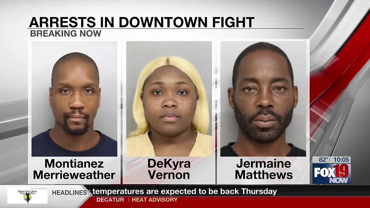 3 suspects arrested in 'violent attack' in downtown Cincinnati appear in court
