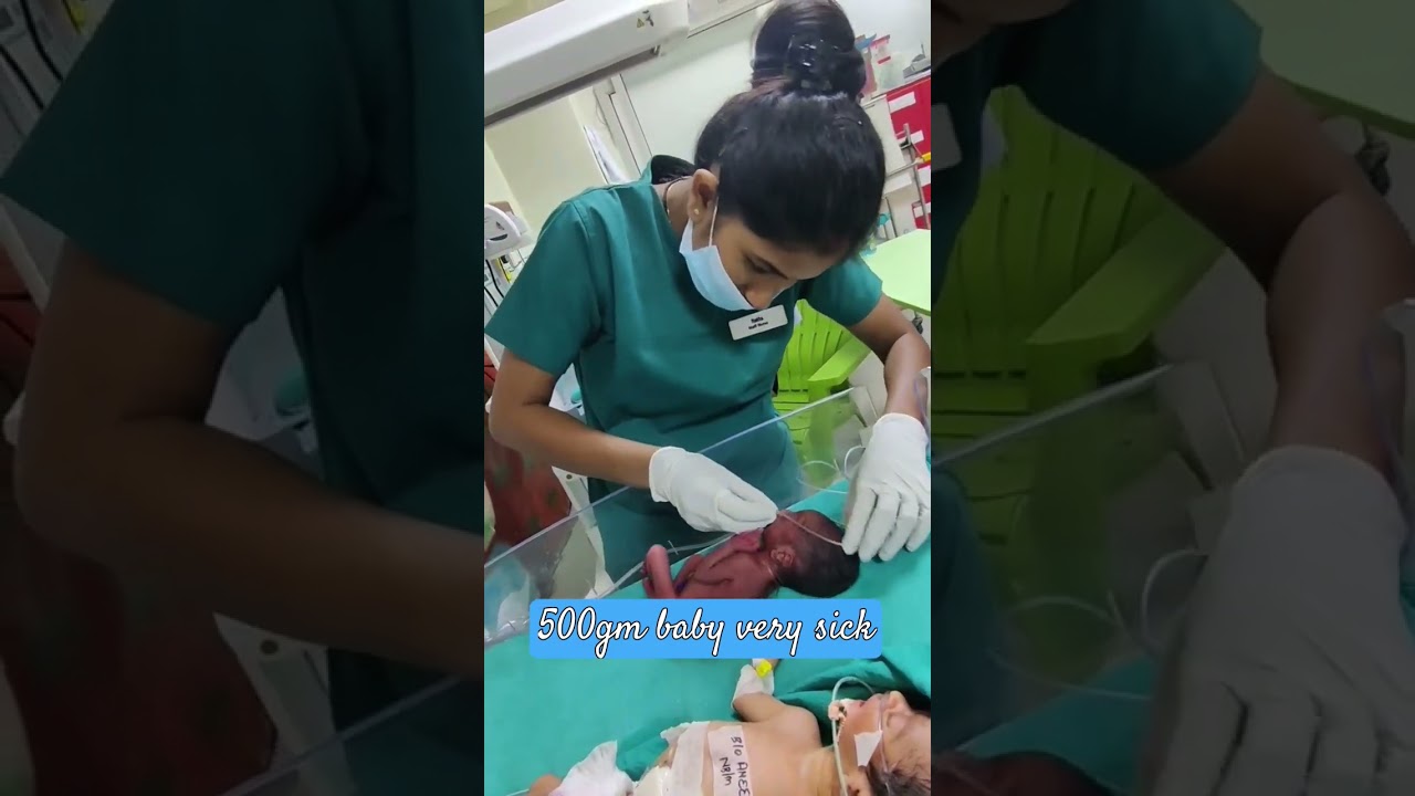 500gm baby very sick🩺🩺🙏🙏 #babylove #nursecare #newbornbaby #babycare #cutebabycarebaby #viralvid
