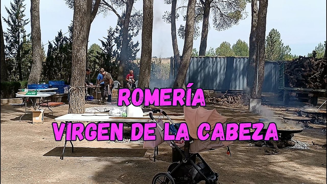 FIESTAS CASAS IBAÑEZ VIRGEN DE LA CABEZA 2023 - ROMERIA EN LA ERMITA