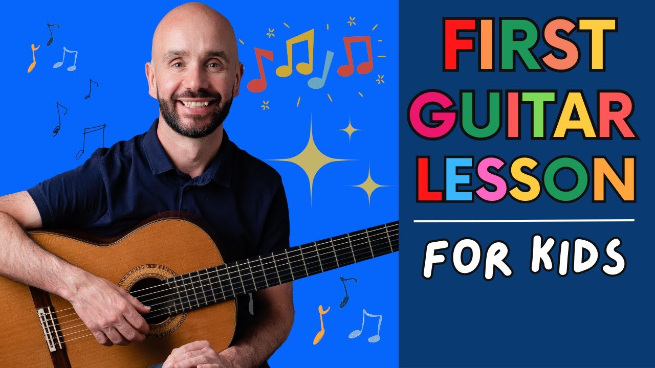 Guitar Lessons For Kids Episode 1 [ABSOLUTE BEGINNER]