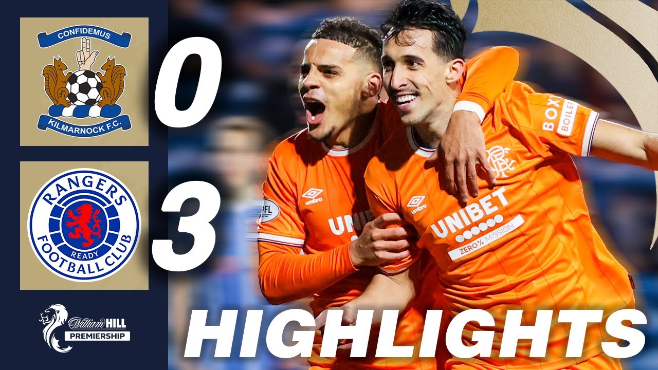Kilmarnock 0-3 Rangers | HIGHLIGHTS | William Hill Premiership
