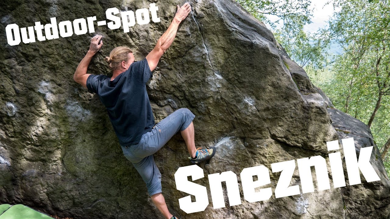 Outdoor-Spots: Sneznik - bouldern am Elbsandstein
