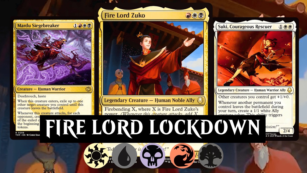 Fire Lord Zuko Takes The Mardu Crown! | MTG Arena Standard