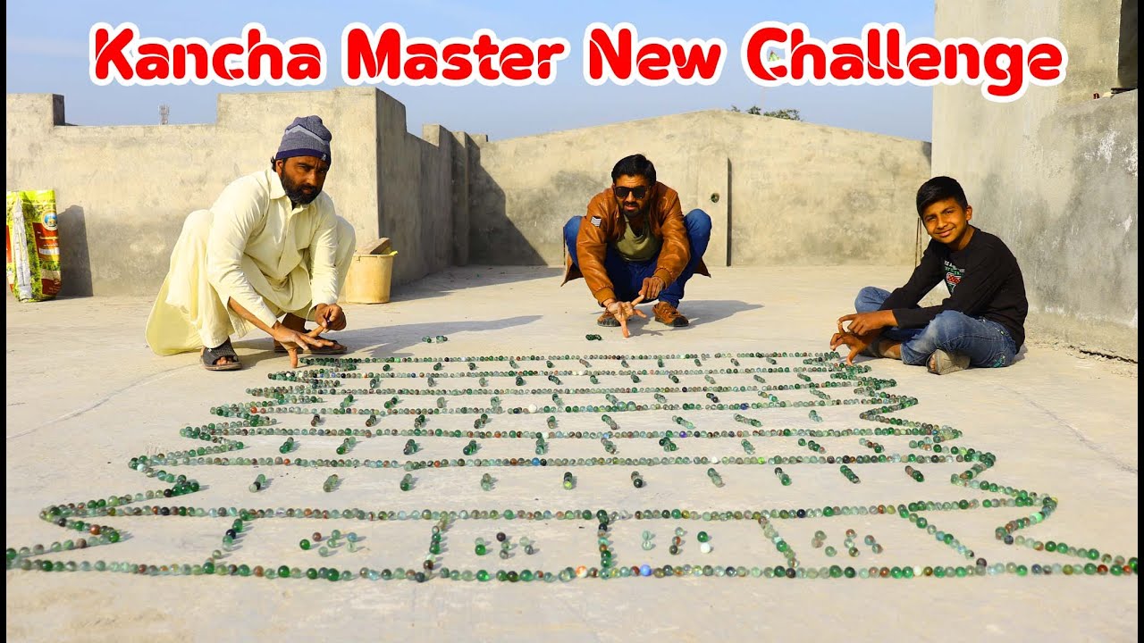 Kanche kaise khelte hain | How To Play Marbles | कांचा मास्टर की नई चुनौती | bachapan ka khel kanche