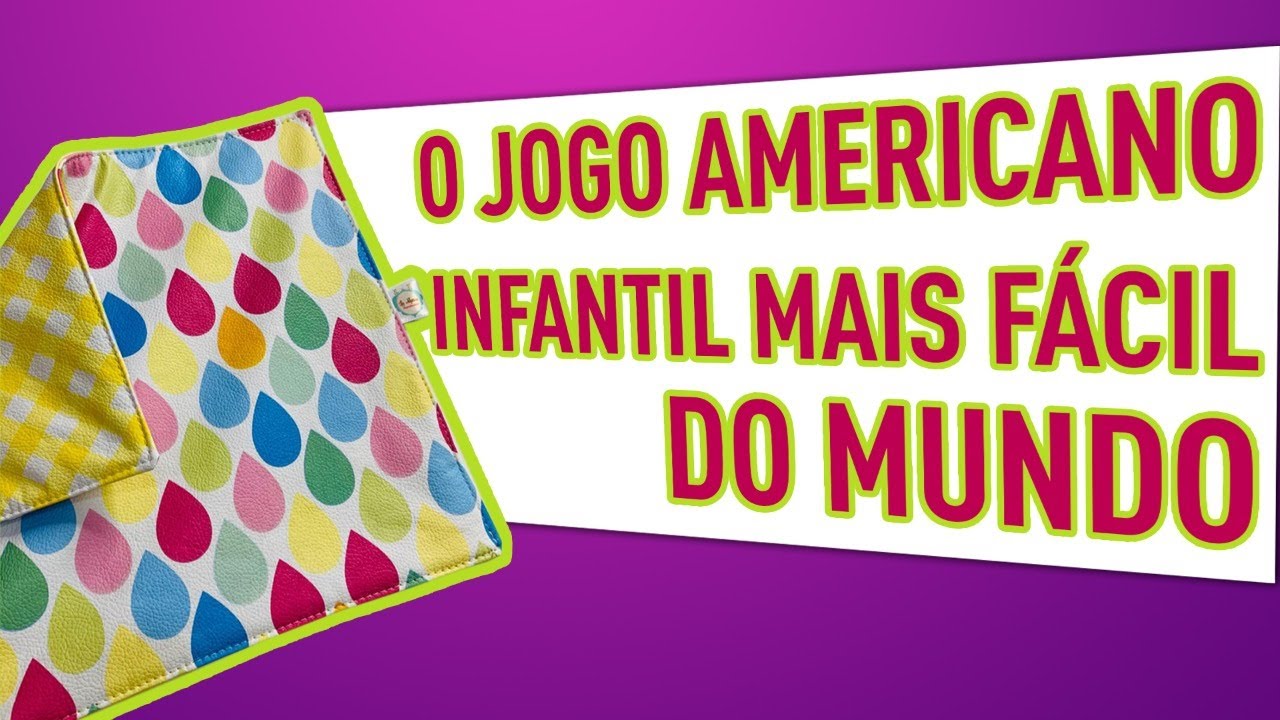 JOGO AMERICANO INFANTIL - DEPOIS DESSA VOCÊ VAI FAZER PIQUENIQUE NO PLAYGROUND | CAROL VIANA