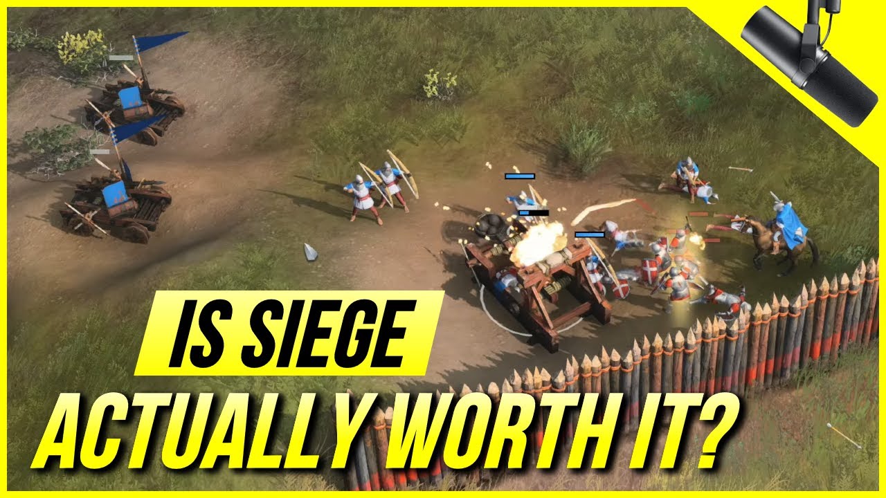 Age of Empires 4 - How Viable Is Siege?