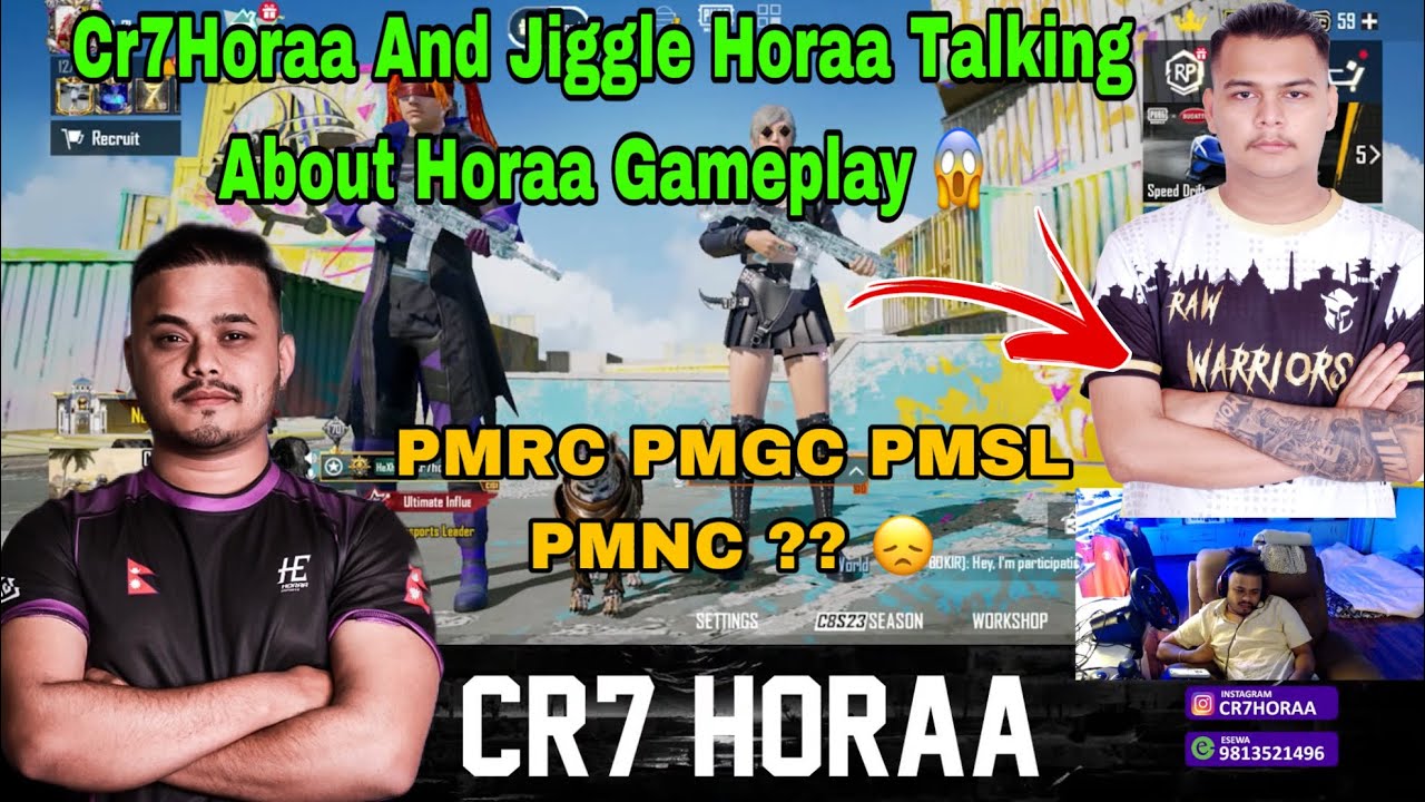 Cr7Horaa and Jiggle Horaa Talking About Horaa Gameplay 😱 // PMGC PMRC PMSL PMNC ?? #cr7horaa #anshyt