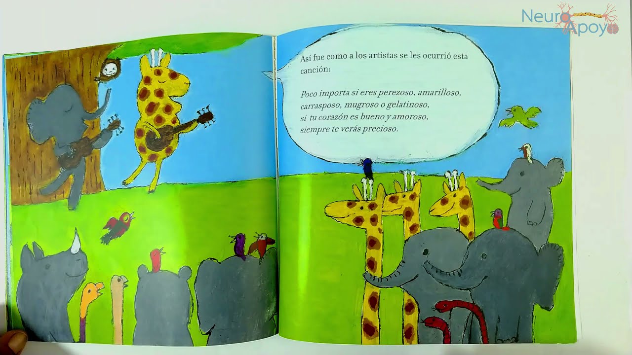 EL ELEFANTE FLACO Y LA JIRAFA GORDA 🌺Cuento Infantil de Amalia Low - NeuroApoyo