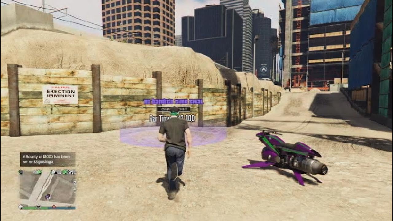 GTA Online (PS5) - RC Time Trial - Construction Site II - 1:11.992 (Tricky course)