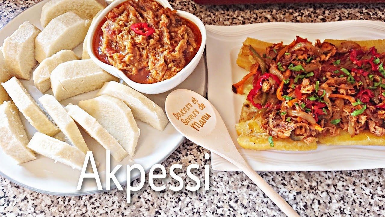 Akpessi de banane et d igname 2 versions tradi moderne
