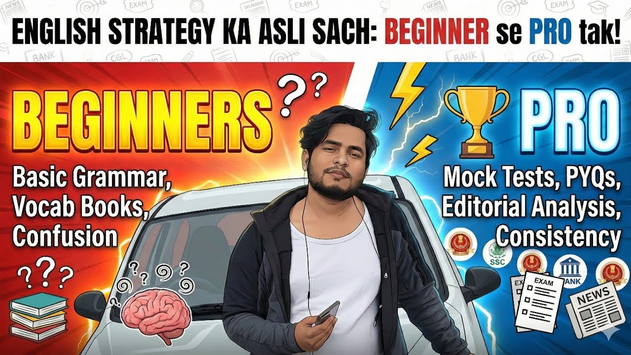 Complete English Strategy for SSC CGL & CHSL: Beginner to Pro Roadmap! 📚 #ssc 