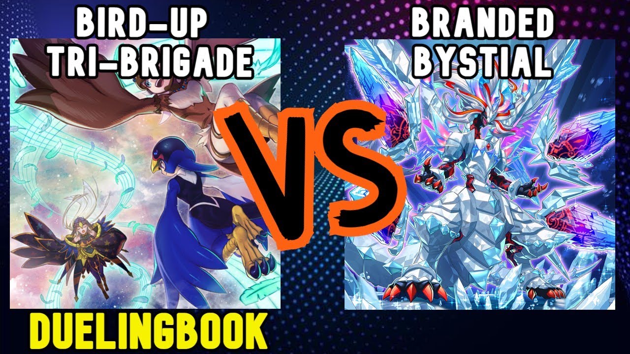 Bird-Up Tri-brigade VS Branded Bystial | Yugioh Duelingbook Replay Commentary | 16JAN2023