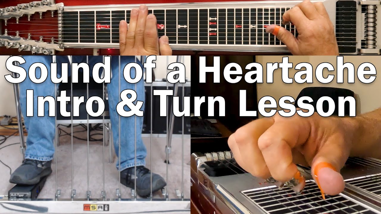 Sound of a Heartache by Johnny Bush Intro & Turn Lesson | Pedal Steel Guitar