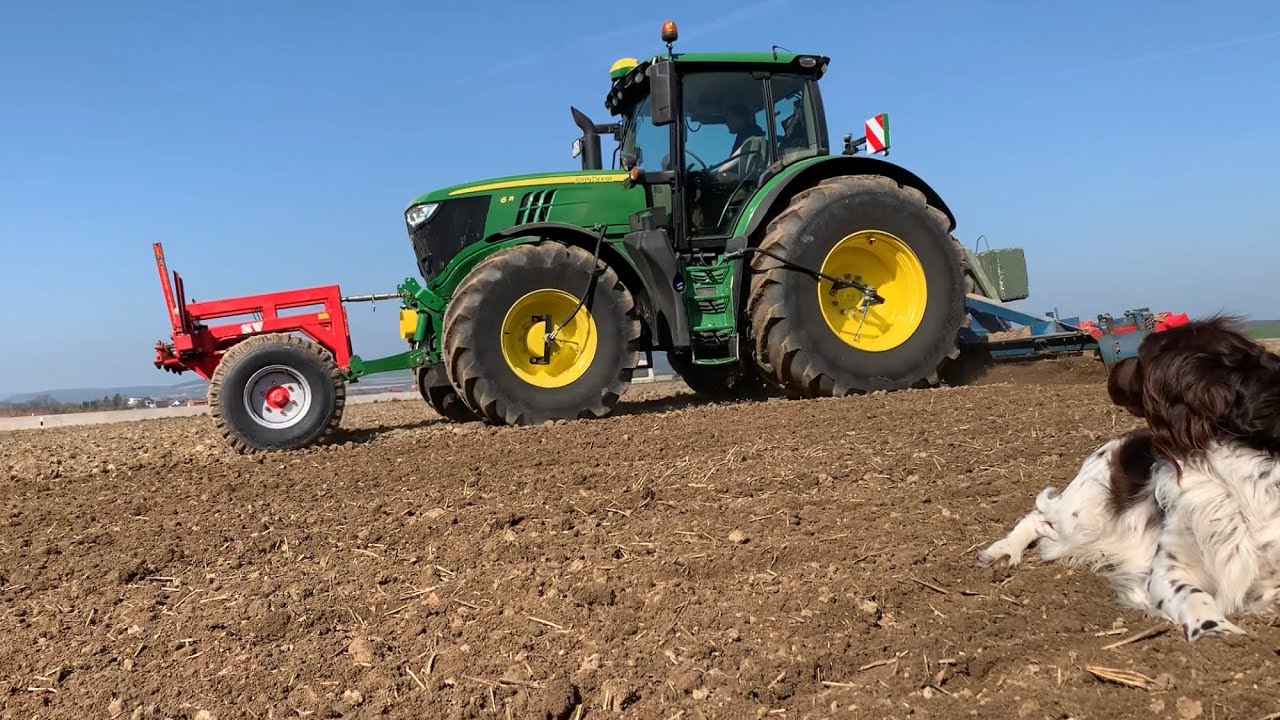 Rübenaussaat 2019 auf dem Rittergut Volkersheim