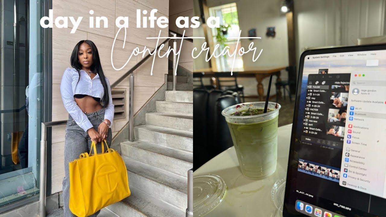 DAY IN A LIFE AS A FULL TIME CONTENT CREATOR AND ATL LASH TECH ☆ | FT. ULA HAIR