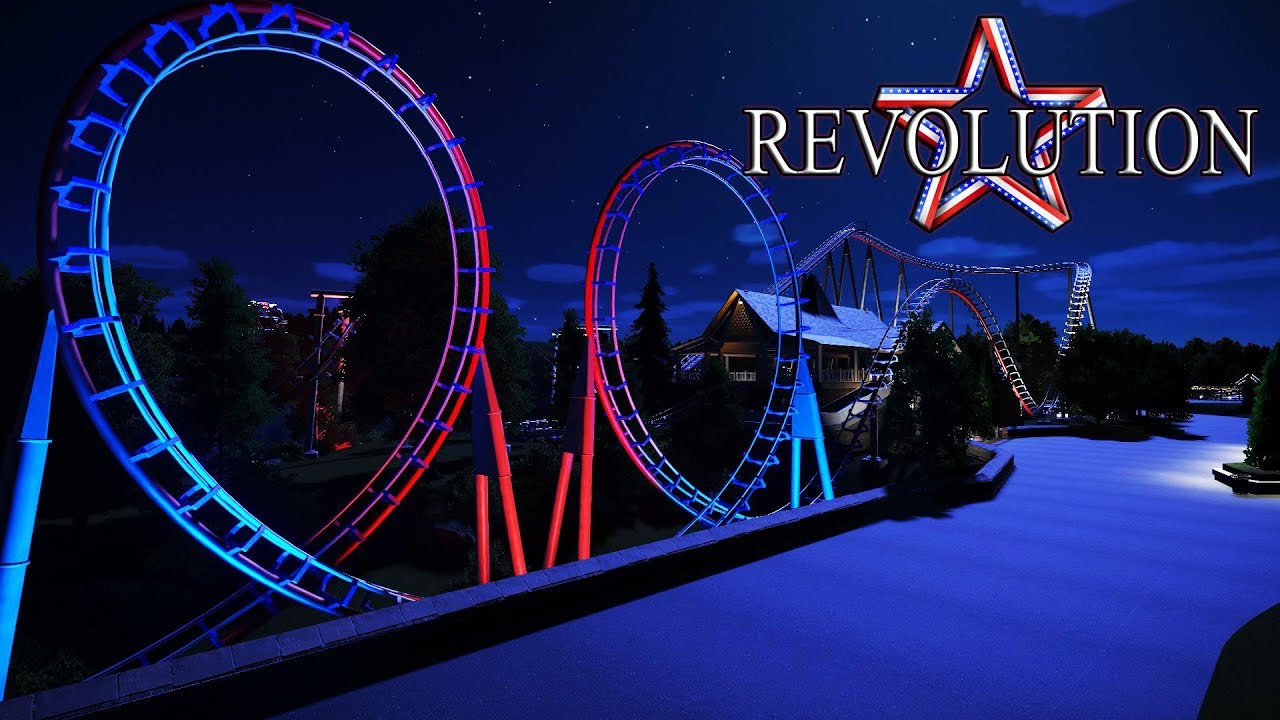 Planet Coaster - Revolution - Arrow Corkscrew Looping Coaster
