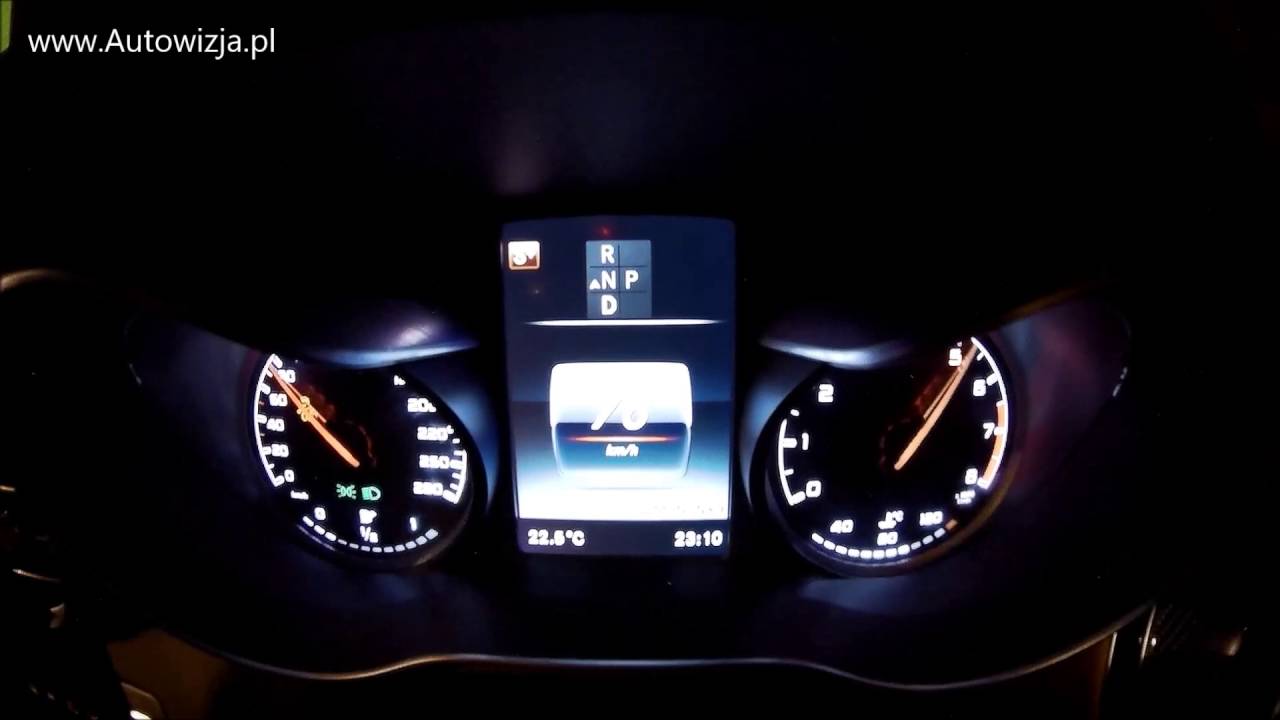 Mercedes C450 AMG - acceleration 0-100 km/h