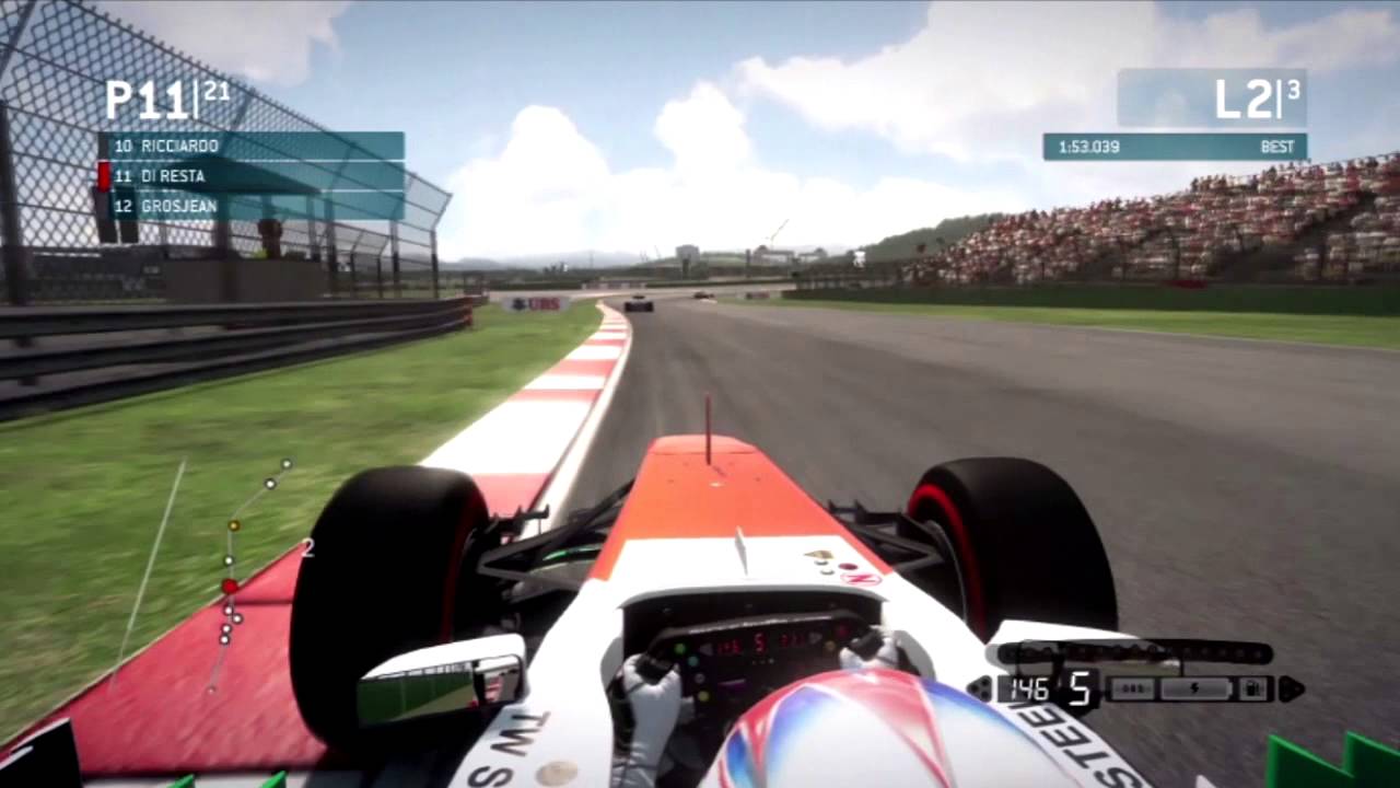 F1 2013 - Korea - 3 Laps as Paul Di Resta