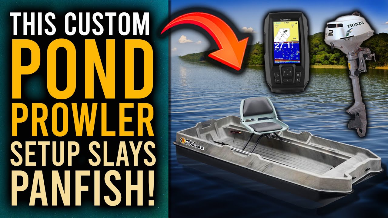 ИНДИВИДУАЛЬНАЯ УСТАНОВКА POND PROWLER (машина для ловли мелкой рыбы!)