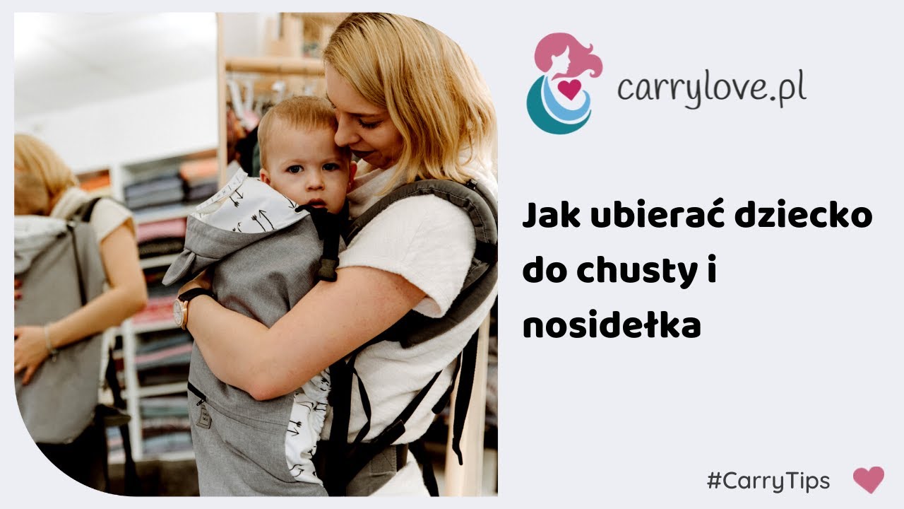 Jak nosić dziecko w chuście lub nosidle zimą? Jak ubrać niemowlaka do chusty lub nosidełka zimą?