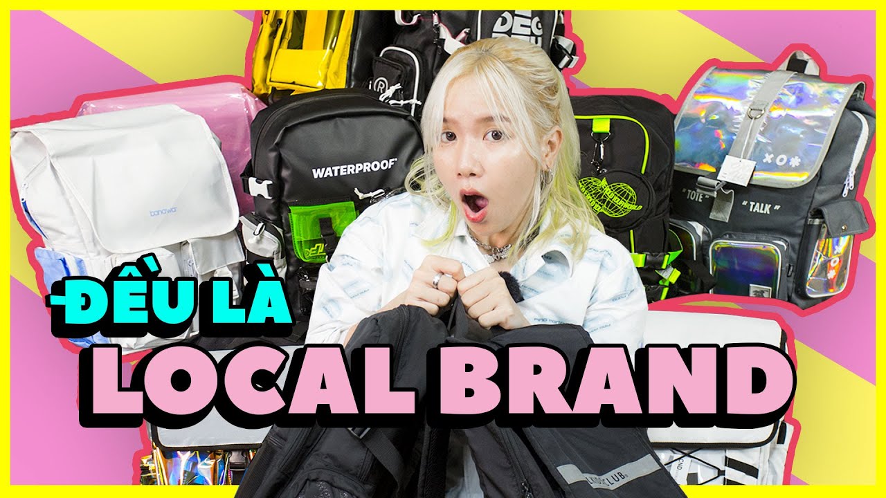 Balo Local Brands Việt Nam Có Gì Đặc Biệt || Bộ Sưu Tập 12 Cái Backpack - Mel TV