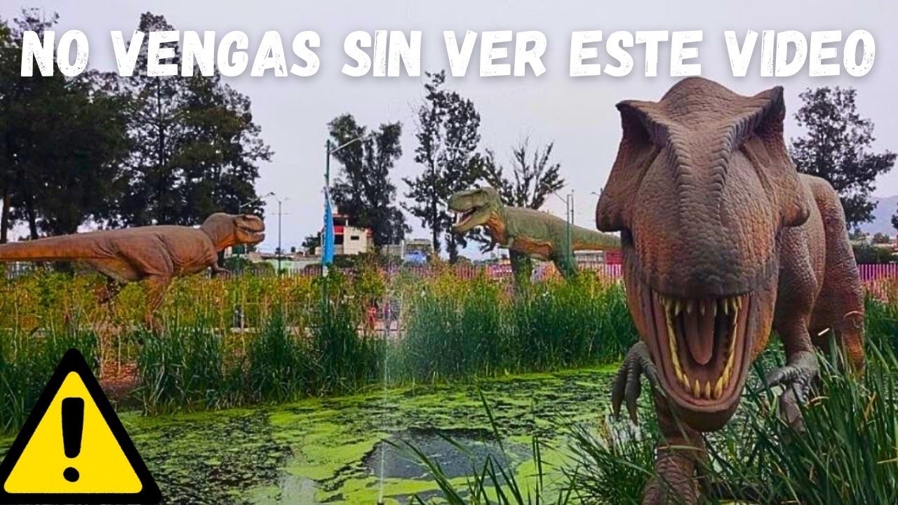 IZTAPASAURIA parque de DINOSAURIOS vivientes
