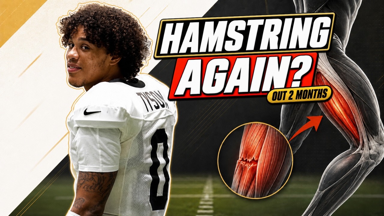 Jordyn Tyson Out 2 Months: Hamstring Injury & Injury History Explained