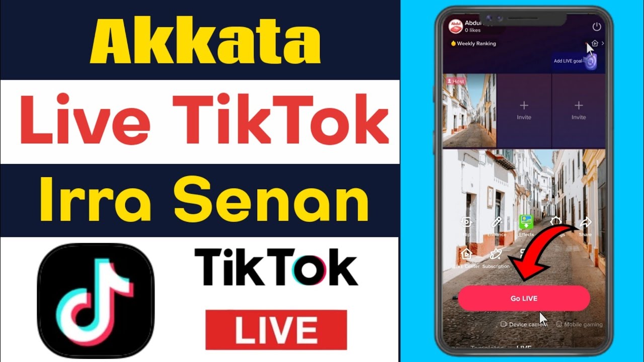 Akkata Live TikTok irrattii Seenan |How to Go Live On TikTok