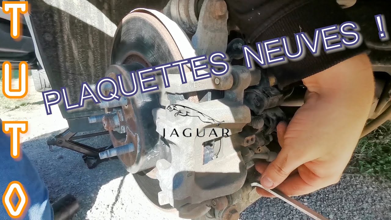 Changement plaquettes de frein arrière JAGUAR XE #vam #jaguar #mécanique