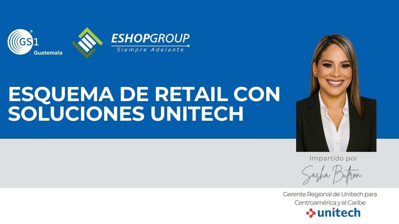 Esquema de Retail con soluciones Unitech