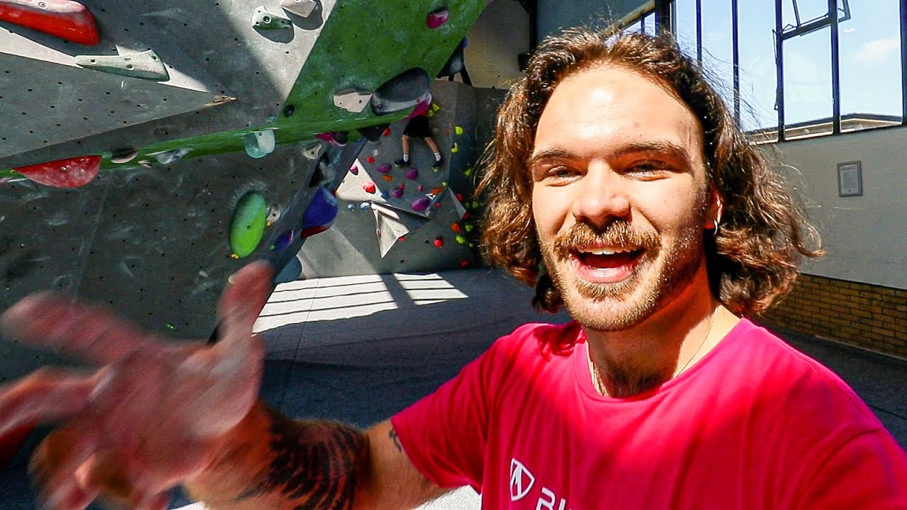 the PRETTIEST climbing gym i've EVER SEEN