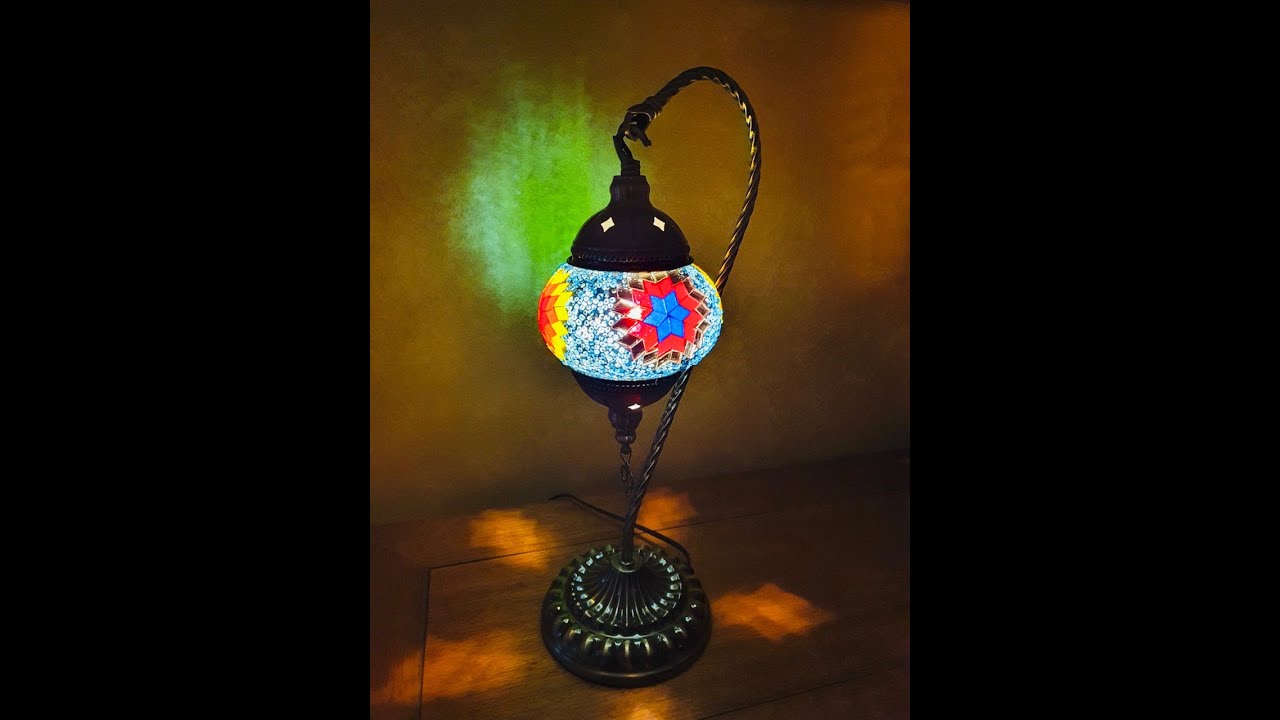 Beautiful Turkish Mosaic Lamps