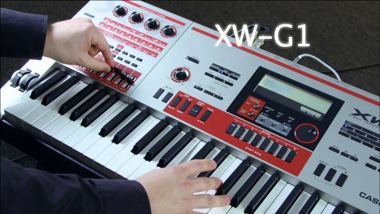 Casio XWG1 Synth - Casio Select Workshop