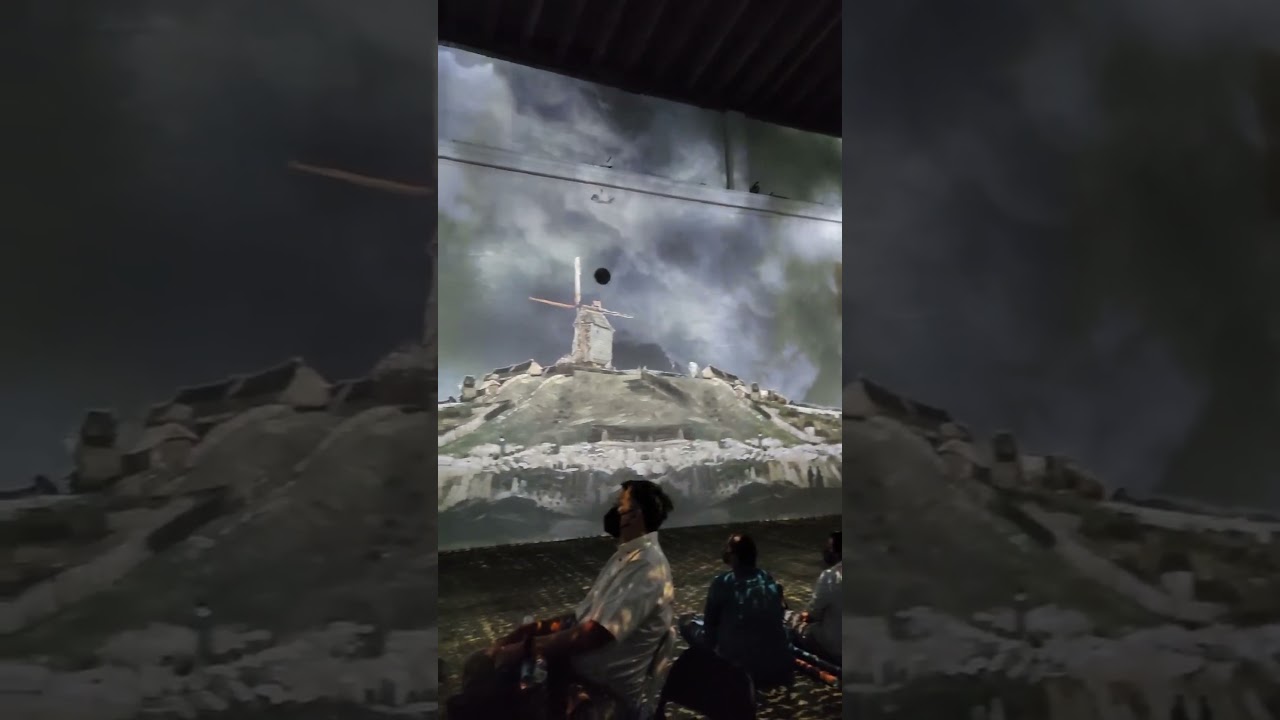 San Francisco Van Gogh Laser Immersive Show. Part 10