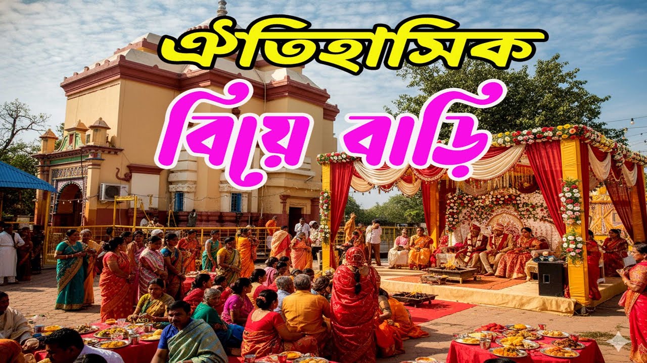  || ঐতিহাসিক বিয়ে বাড়ি || Beautiful Wedding ||