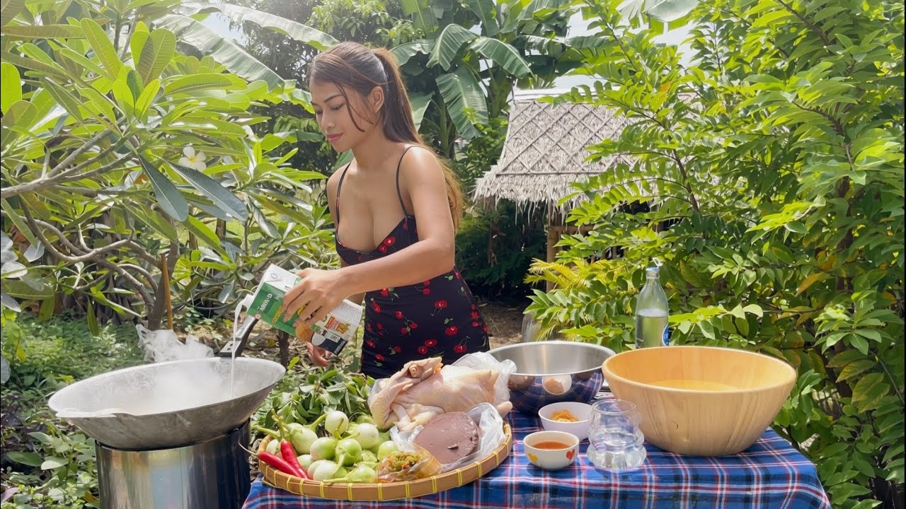 Как приготовить настоящую тайскую курицу с зеленым карри — рецепт тайской кухни