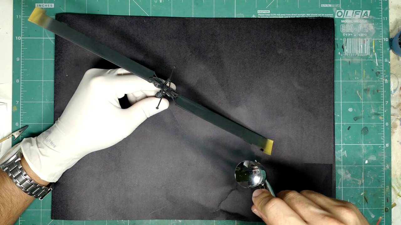 Build 001 - UH-1C Huey Hog - Revell 1/48 - Part 1