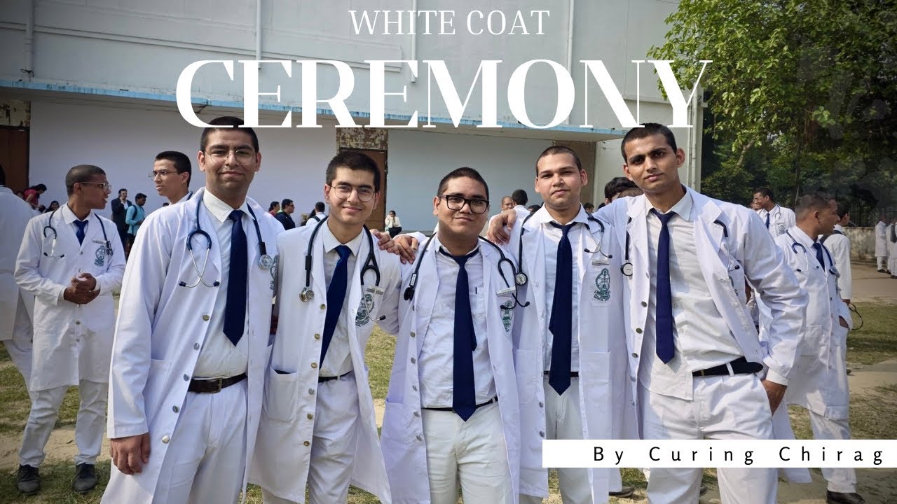 White Coat Ceremony | Curing Chirag | Vlog 6 |whitecoatceremony #medicalstudent #neet2026motivation 