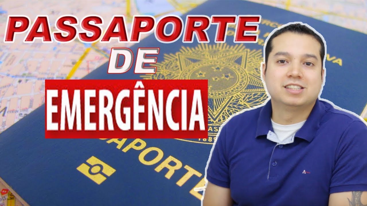 PASSAPORTE EM 24H!  COMO TIRAR PASSAPORTE DE EMERGENCIA.