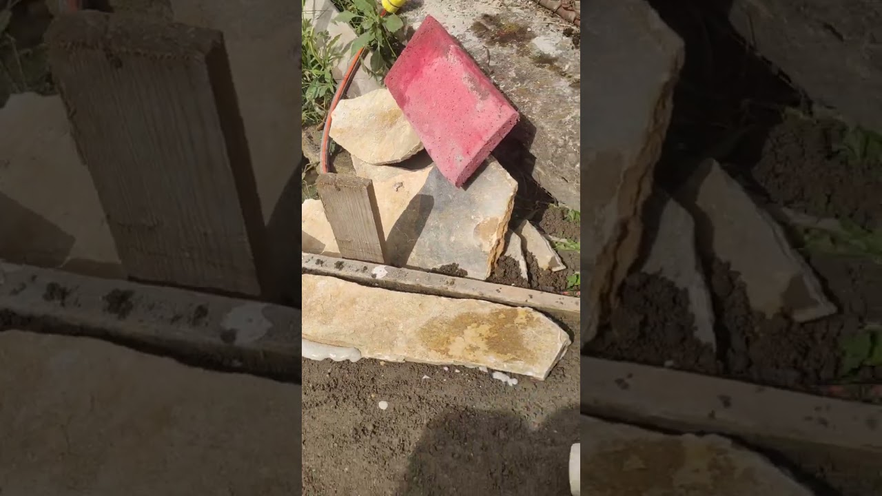 Alee de piatră naturală,montaj de la A la Z.
